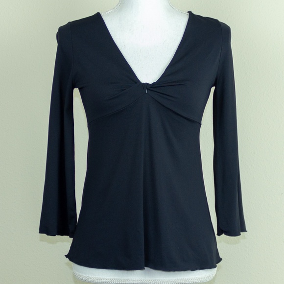Anthropologie Tops - ANTHROPOLOGIE ODILLE Top with Bell Sleeves Size M